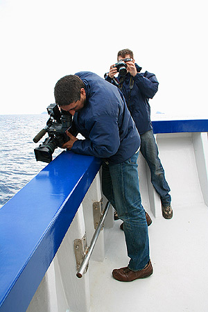 Fotógrafos en las Islas Columbretes o ©CRSignes2008